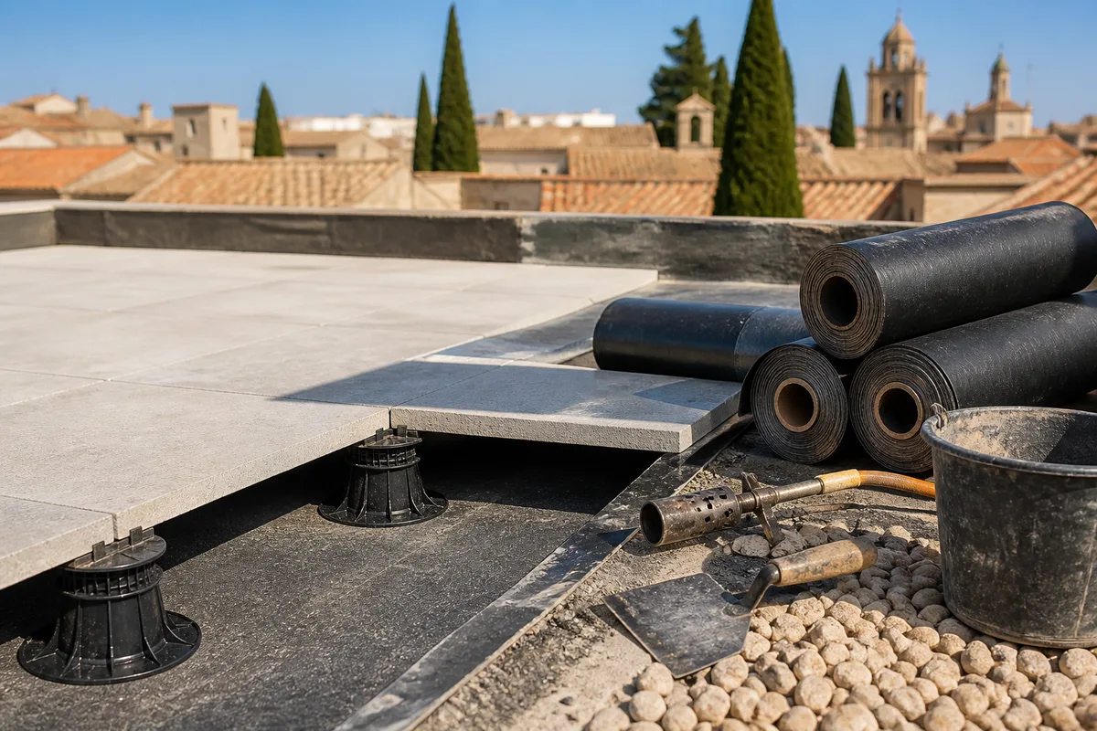 Dalle sur plots pour terrasse : pose, avantages et prix constatés